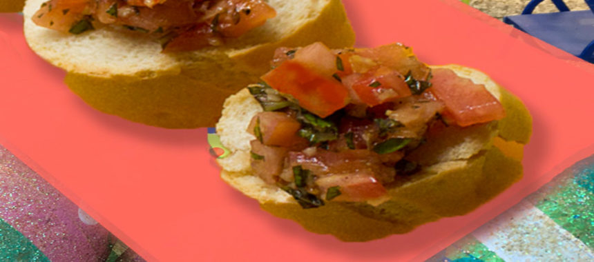 Ginger’s bruschetta