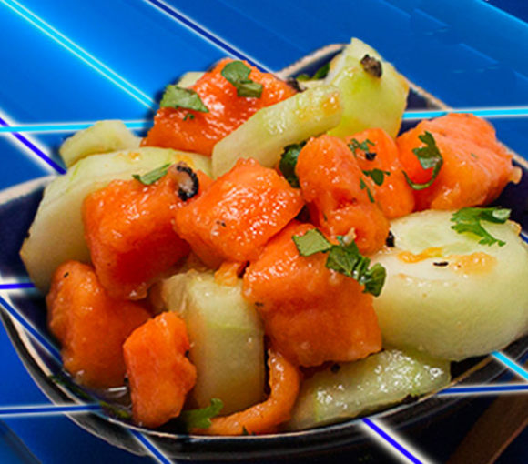 papaya cucumber salad