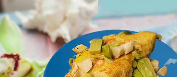 SlimCado Thai omelet