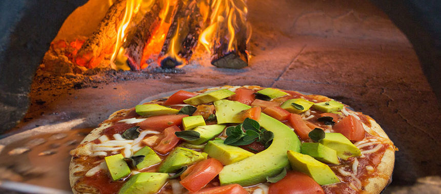 SlimCado avocado pizza