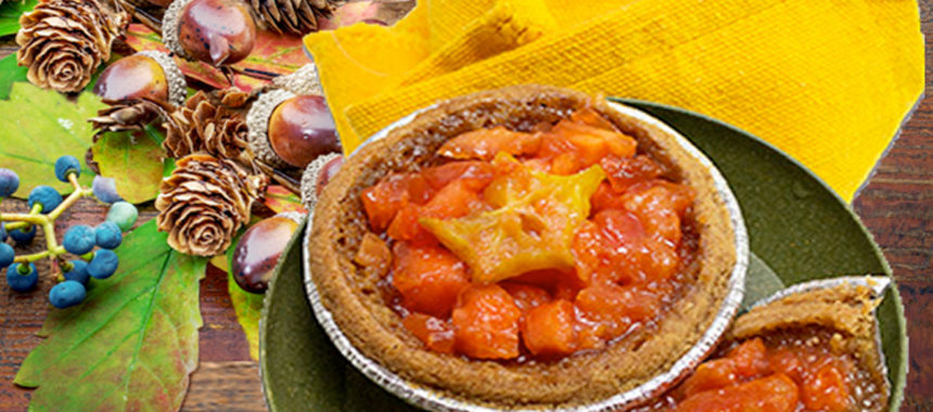 Caribbean Red Papaya Pie Tarts