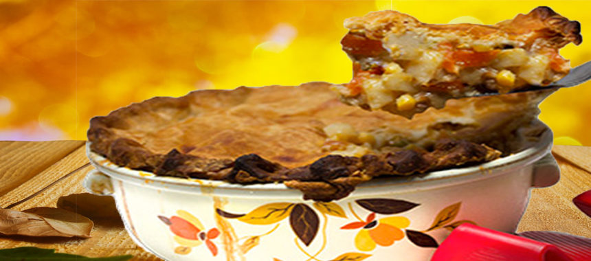 Turkey papaya pot pie