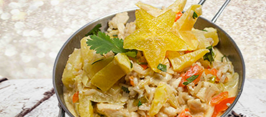 Chicken’n stars rice